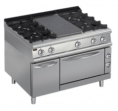 Плита газовая apach chef line lrstg127r4fe