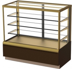 Витрина кондитерская полюс вхсв - 0,6д carboma cube (kc70 vm 0,6-1)