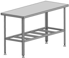 Стол разделочный марихолодмаш срп-0-0,6/1,0 (нержавейка)