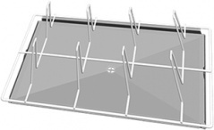 Решетка для жарки кур-гриль unox grp 825