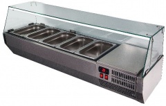 Холодильная витрина для ингредиентов polair vt2v-g