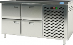 Холодильный стол eqta smart сшс-4,0 gn-1400 u