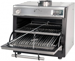 Печь на твердом топливе (хоспер) bbqfire br-70 inox