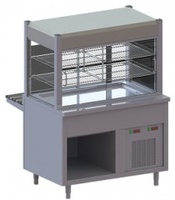 Витрина кондитерская apach chef line ldrs8sl2t23of