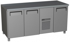 Охлаждаемый стол полюс t70 m3-1 (3gn/nt полюс) без борта 9006-1 корпус серый 3 двери